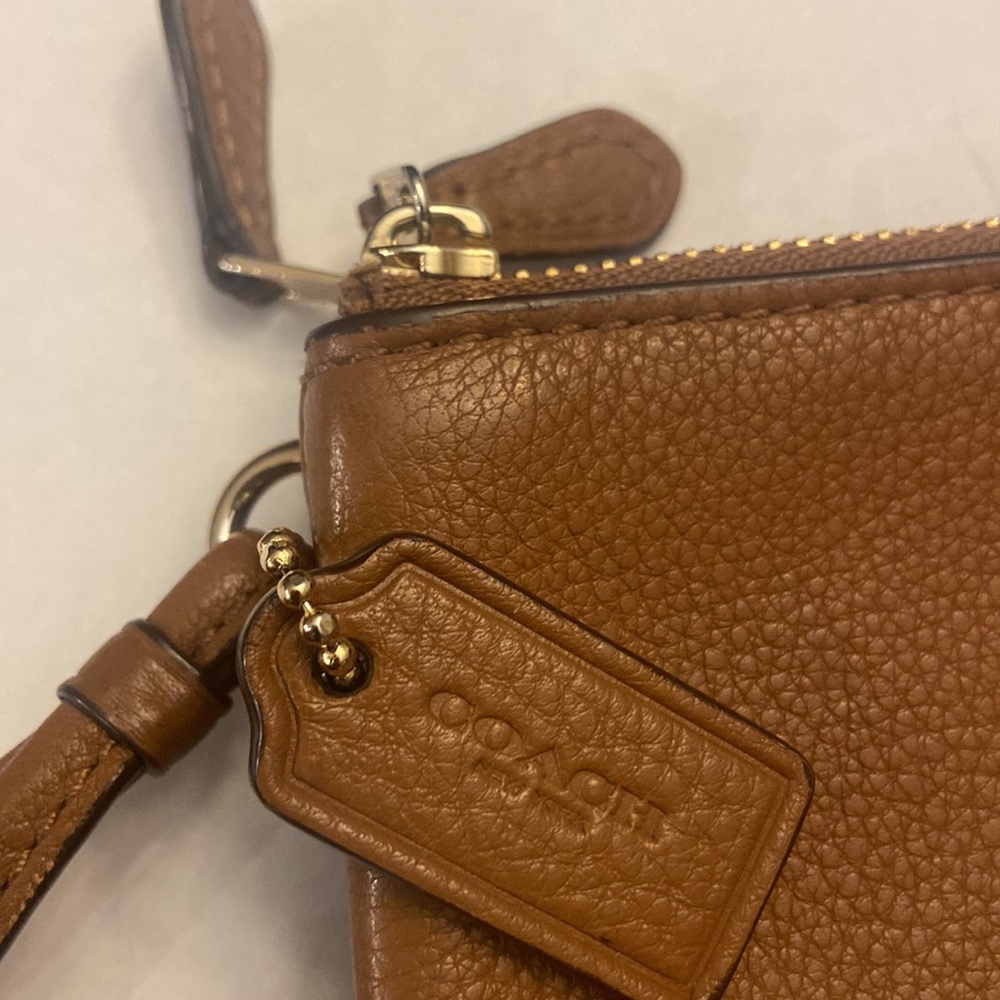 Coach LIKE NEW Double Zipper Wristlet - Picture 5 of 10